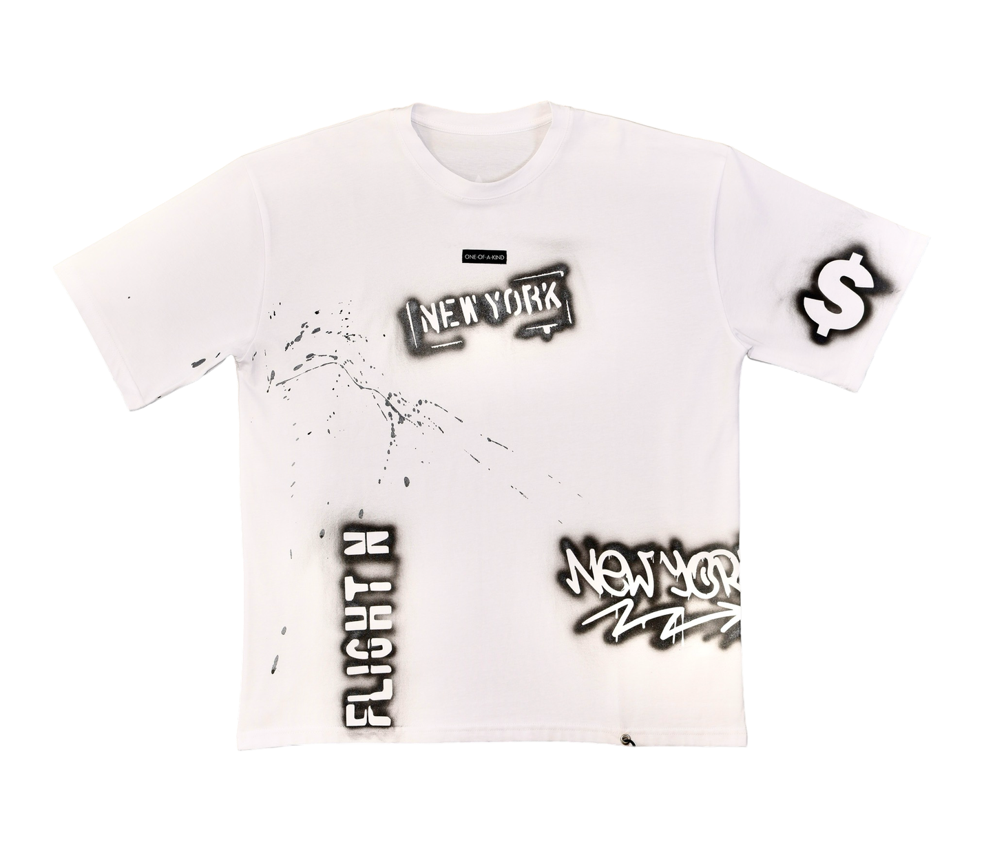 T-SHIRT, SIZE: SMALL (ITALIAN, OVERSIZED)
