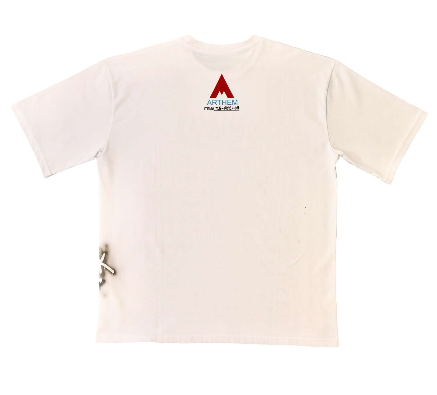 T-SHIRT, SIZE: SMALL (ITALIAN, OVERSIZED)