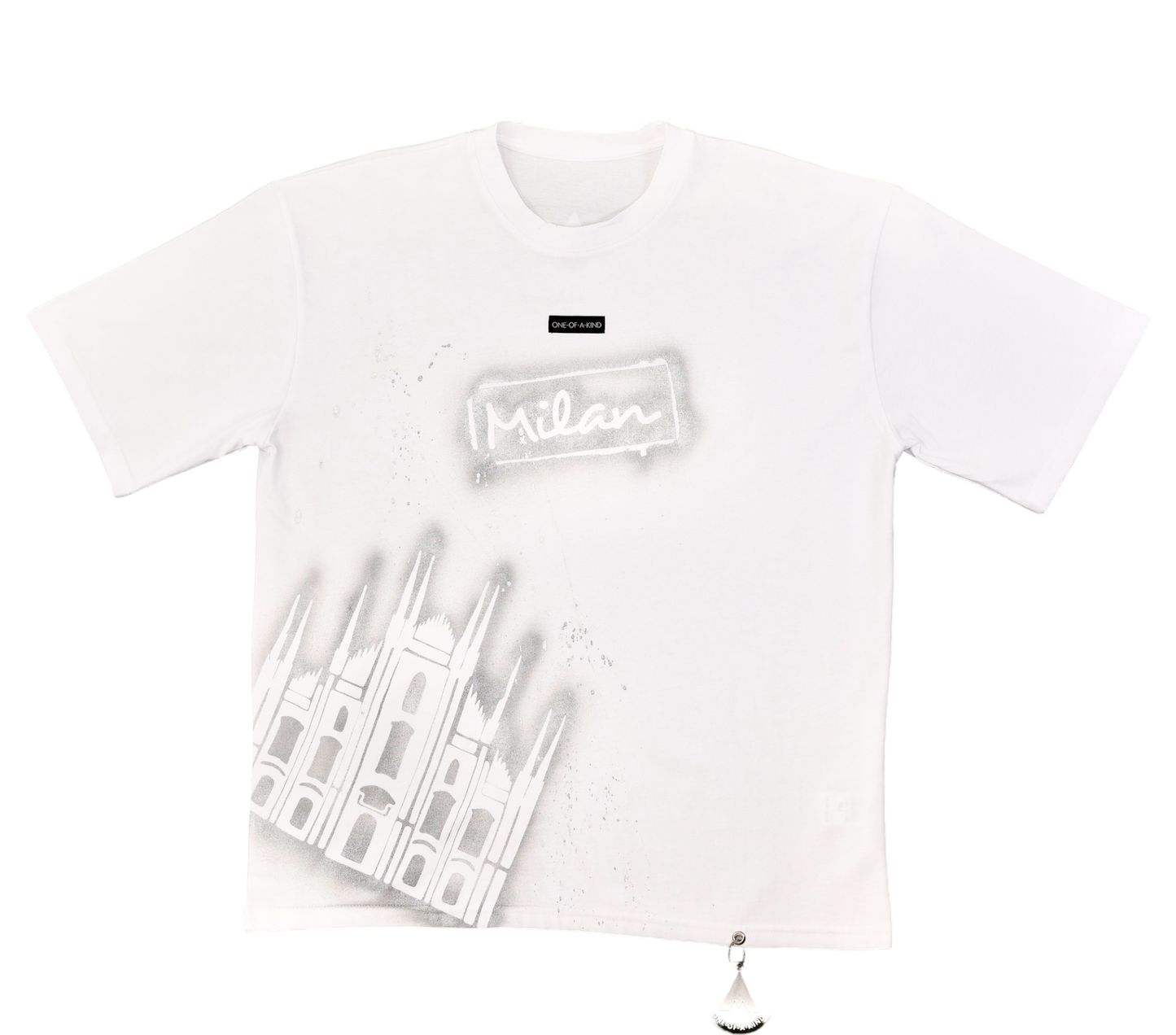 T-SHIRT, SIZE: SMALL (ITALIAN, OVERSIZED)