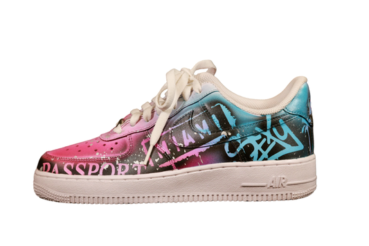 NIKE AIR FORCE 1 SNEAKERS, SIZE: 8 U.S.