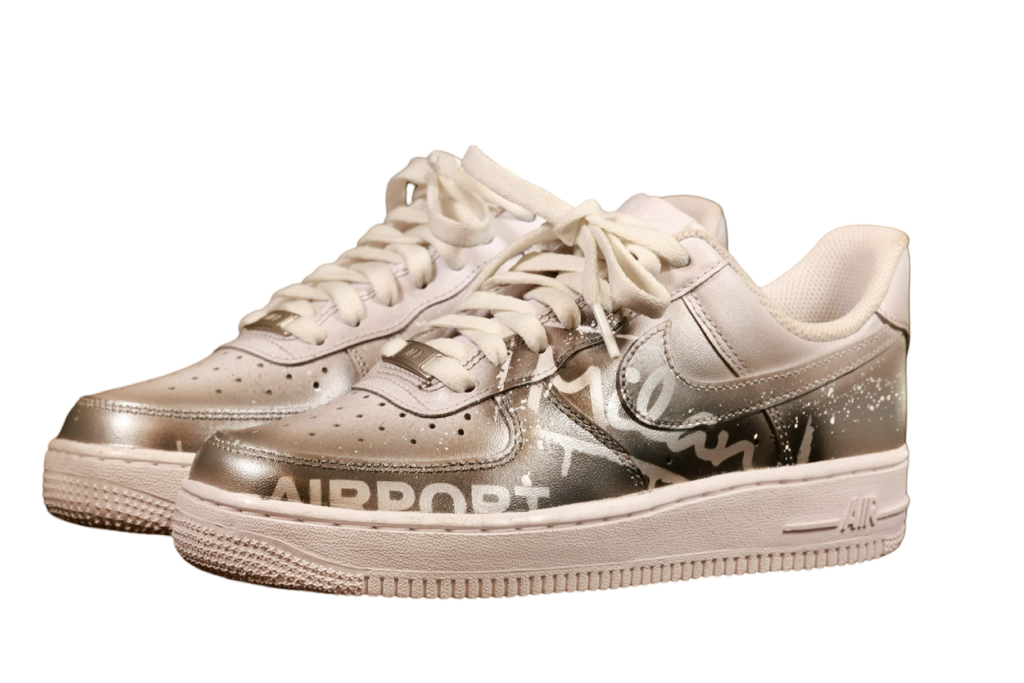 AIR FORCE 1 SHOES, SIZE: 7